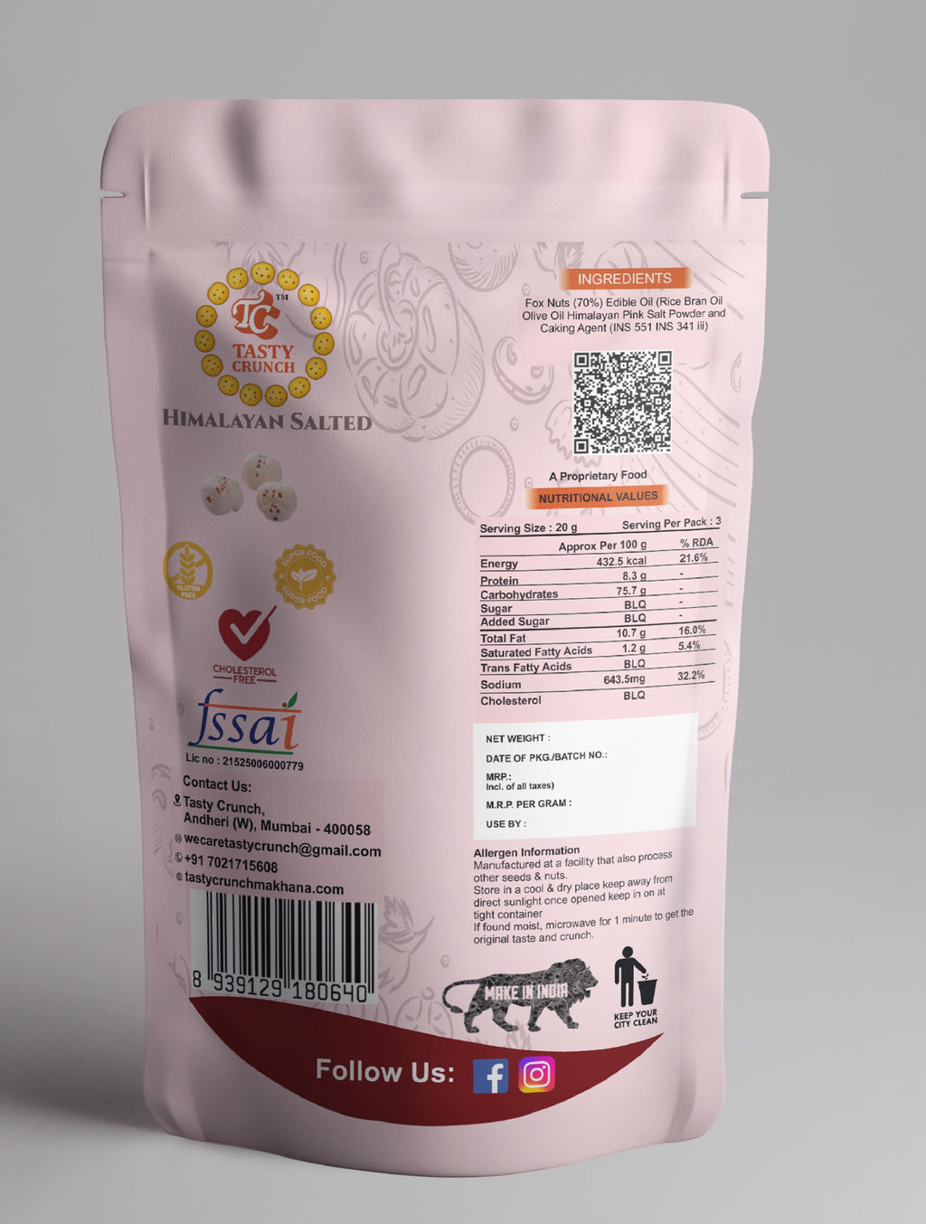 Himalayan Salted Makhana