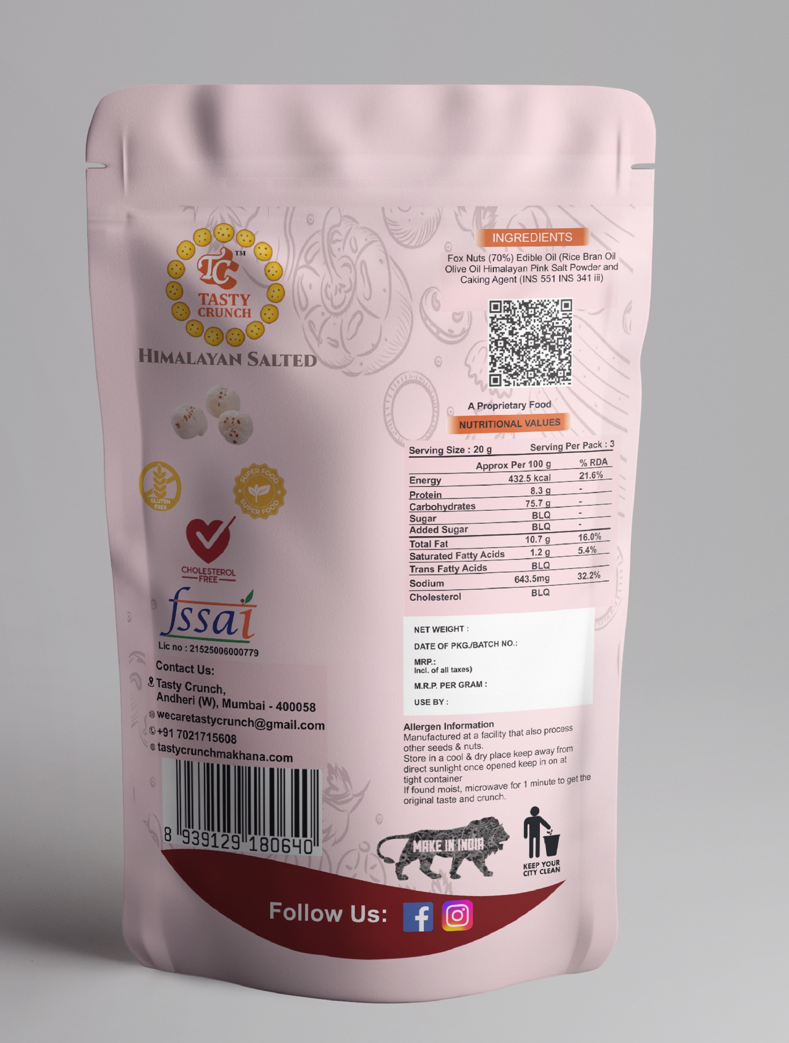 Himalayan Salted Makhana