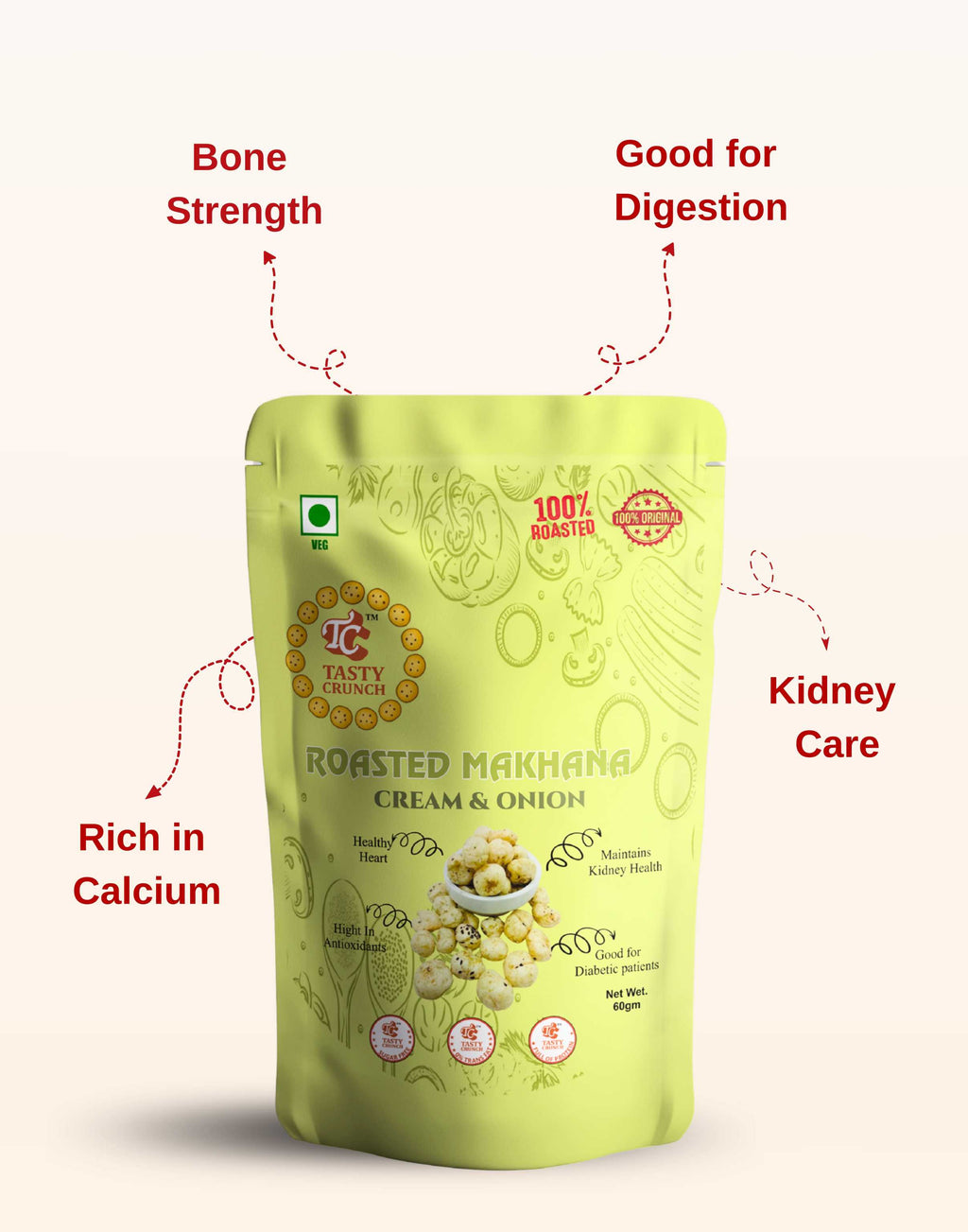 Cream & Onion Makhana