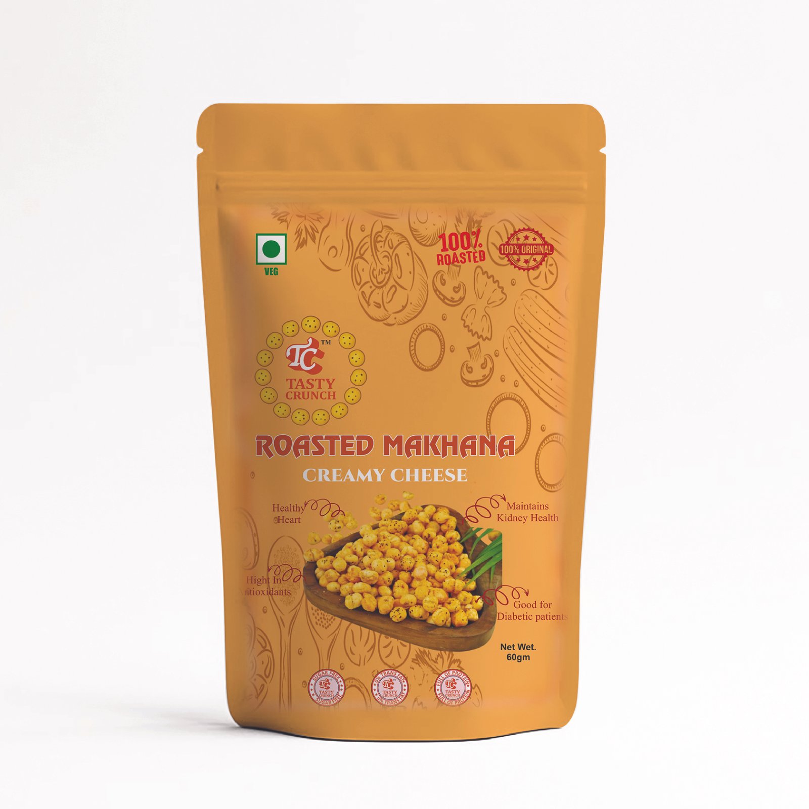 Creamy Cheese Makhana