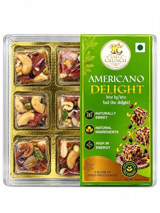 Tasty Crunch Americano Delight Dried Fruits & Nuts Sweet 180g gallery image