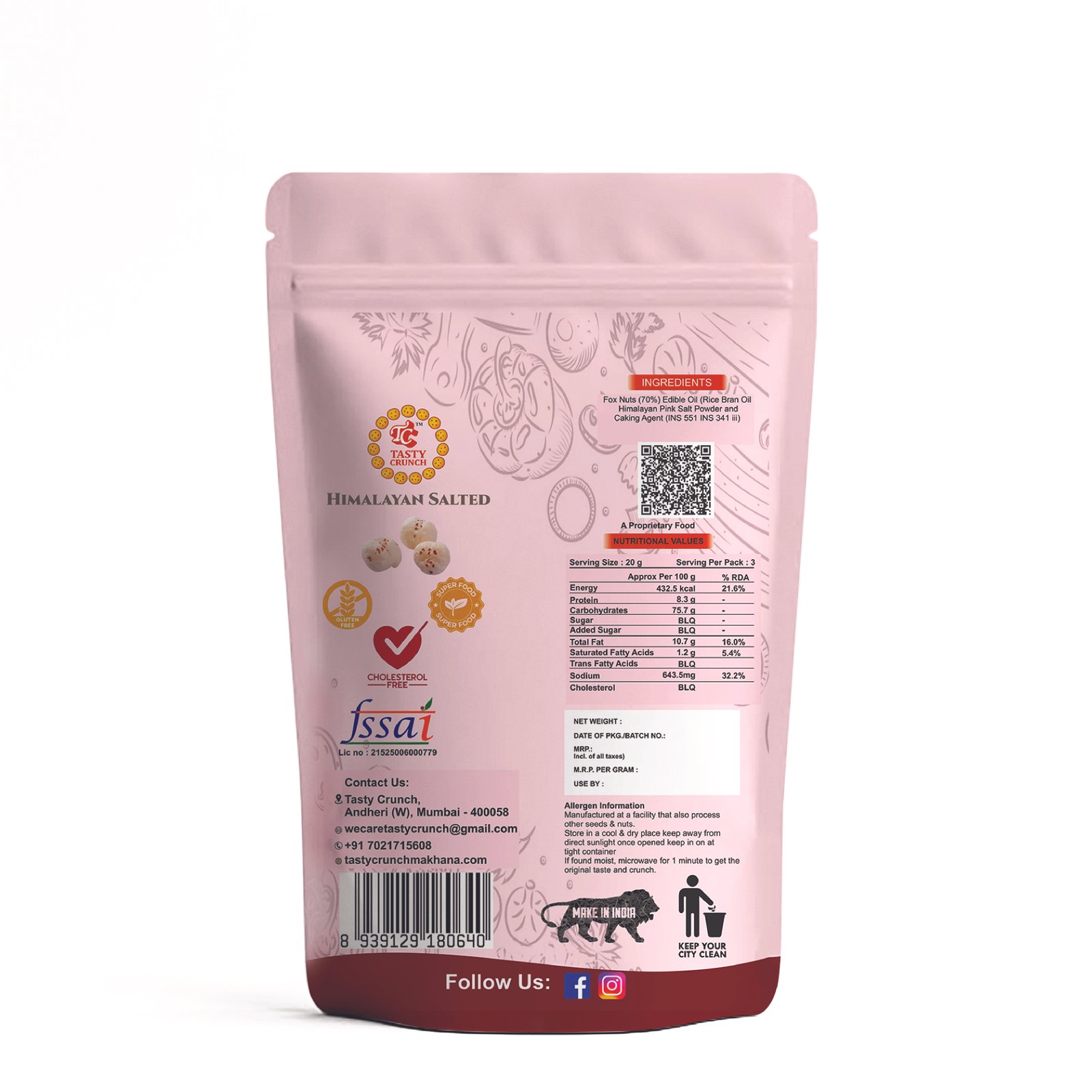 Himalayan Salted Makhana gallery image